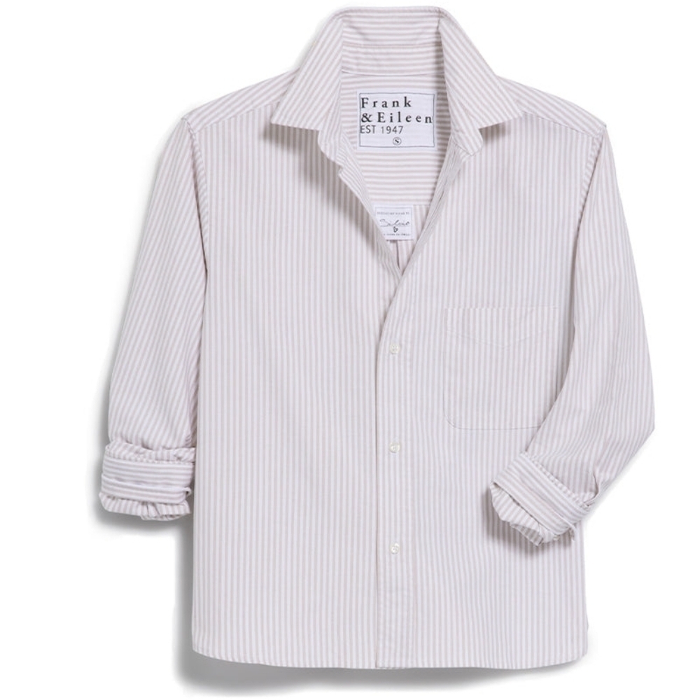 Frank & Eileen Silvio Button-Up Oversized Shirt Women's Sz XL